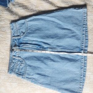 Frank and Oak denim skirt